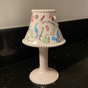 BFF Girlfriend Tealight Votive Lamp Holder - Adorable Gift